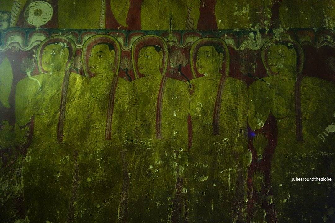 Murals, Dambulla, Sri Lanka
