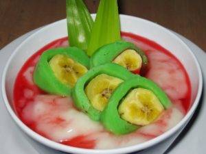 Pisang Ijo, Sulawesi traditional food