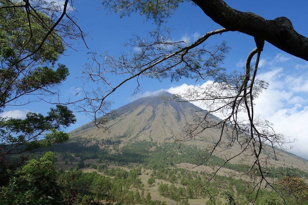 Gunung Inerie, volcano, bajawa, flores, indonesia