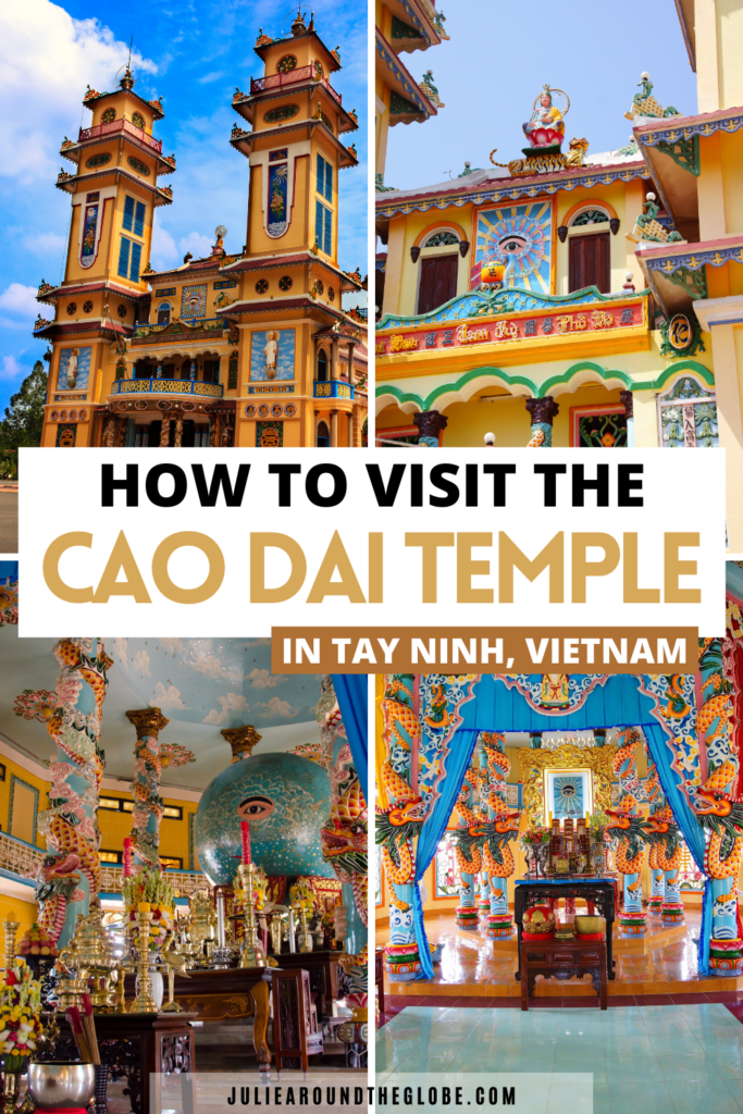 Tour to the Cao Dai temple in Tay Ninh