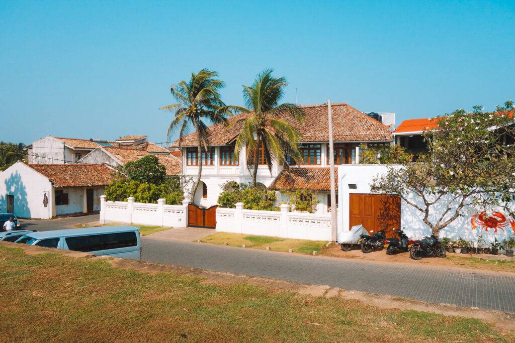 Colonial home in Galle, Sri Lanka