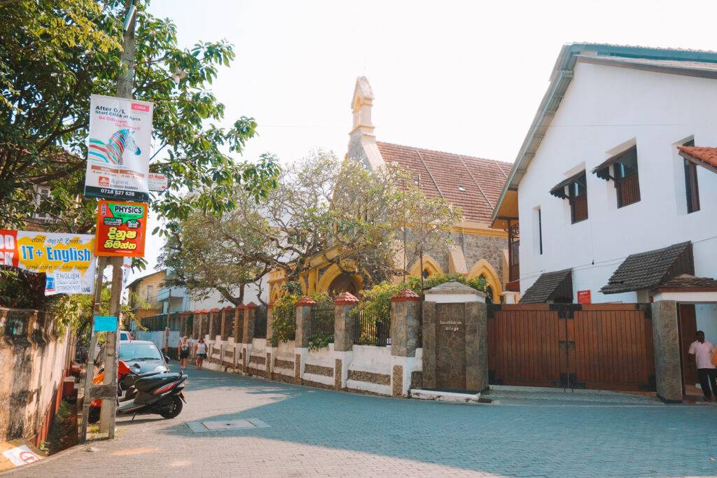 Church in Galle, Sri Lanka
