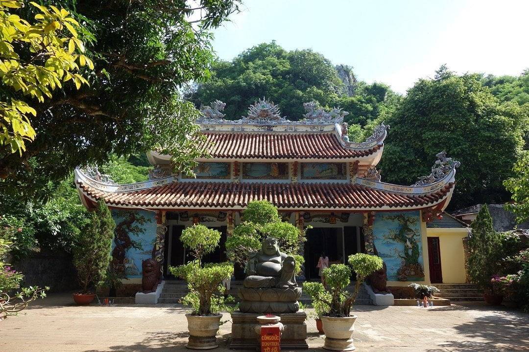 Temple in Marble Mountain