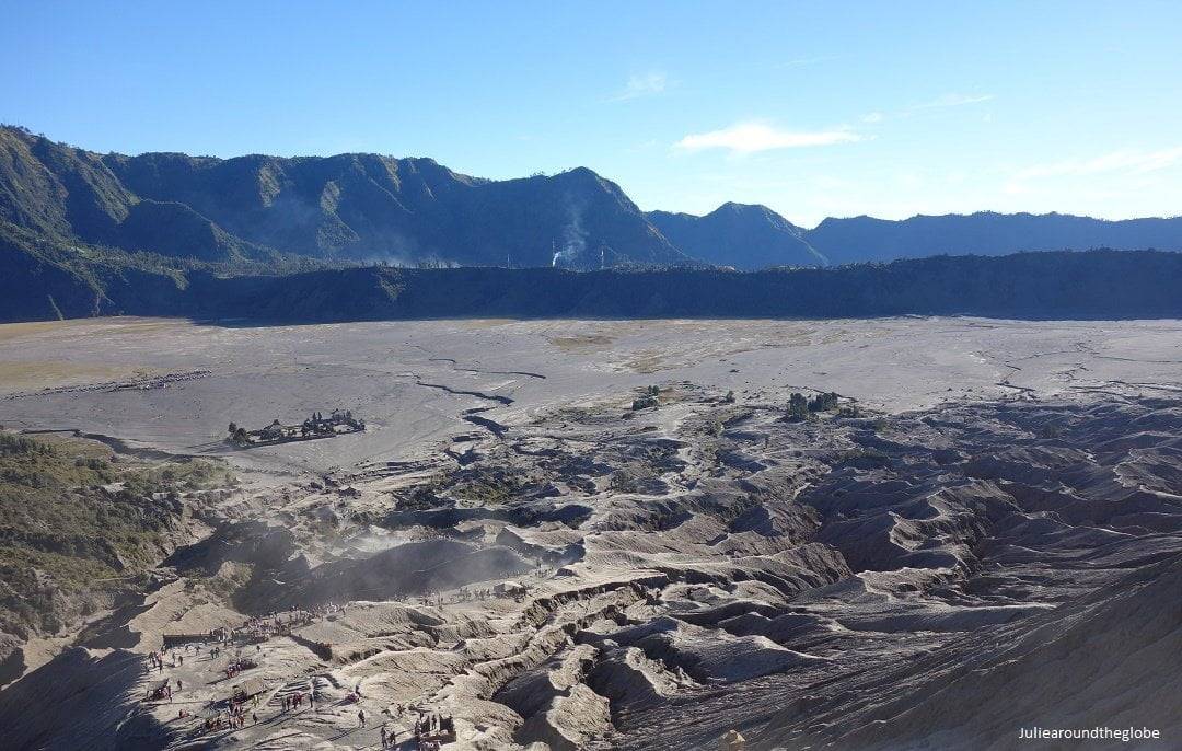 View from Bromo's crater, Java, Indonesia