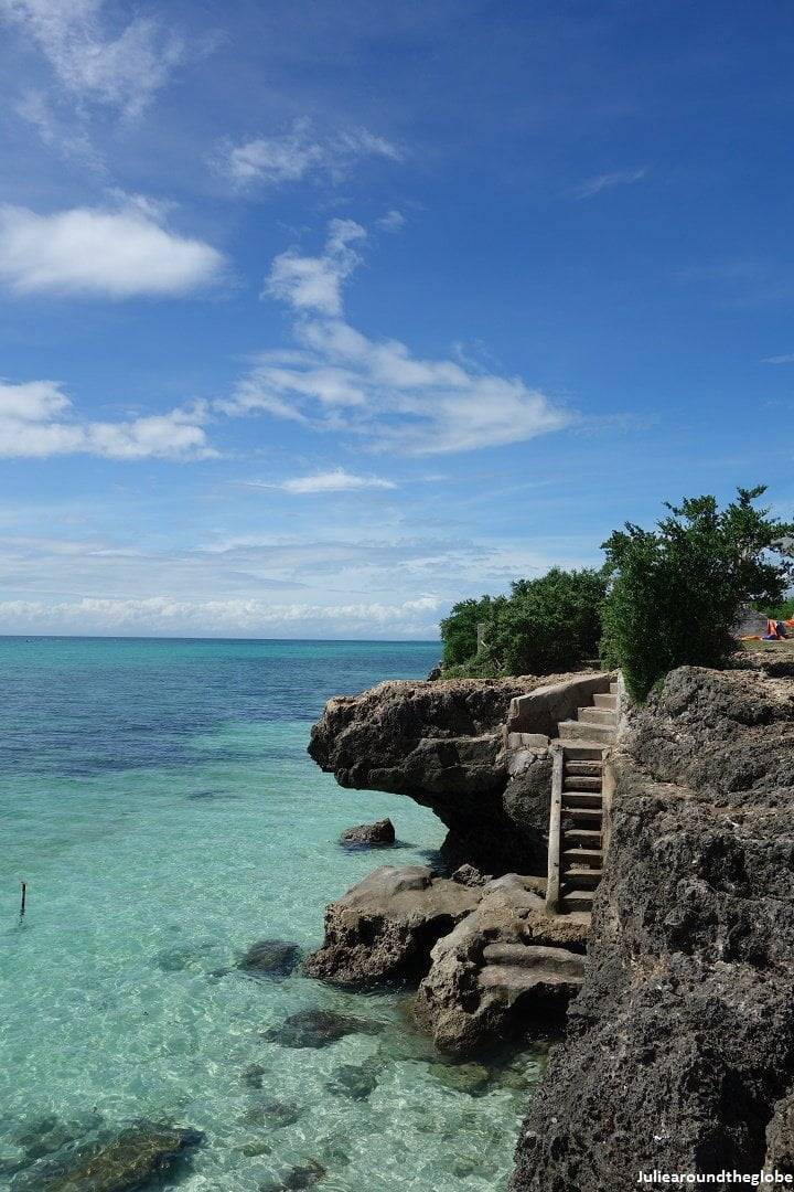 The cliffs, Bantayan, Philippines