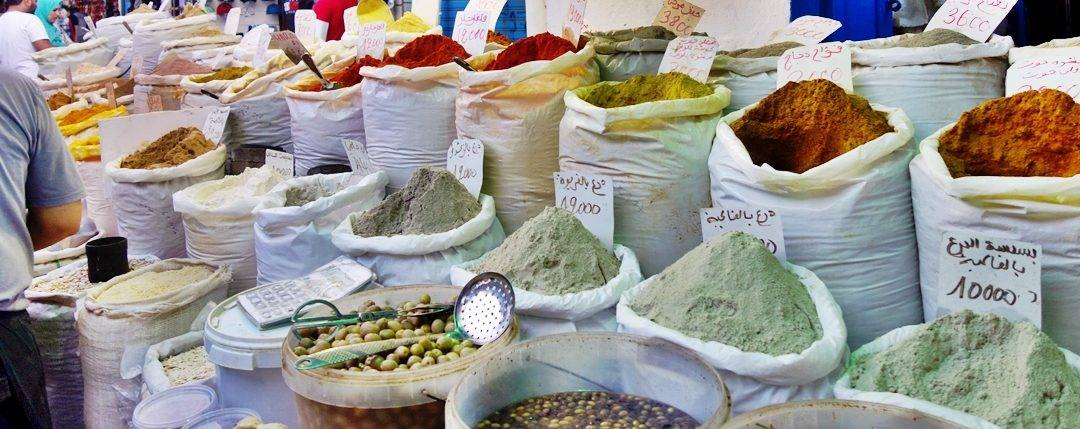 Spices, Medina, Monastir, Tunisia