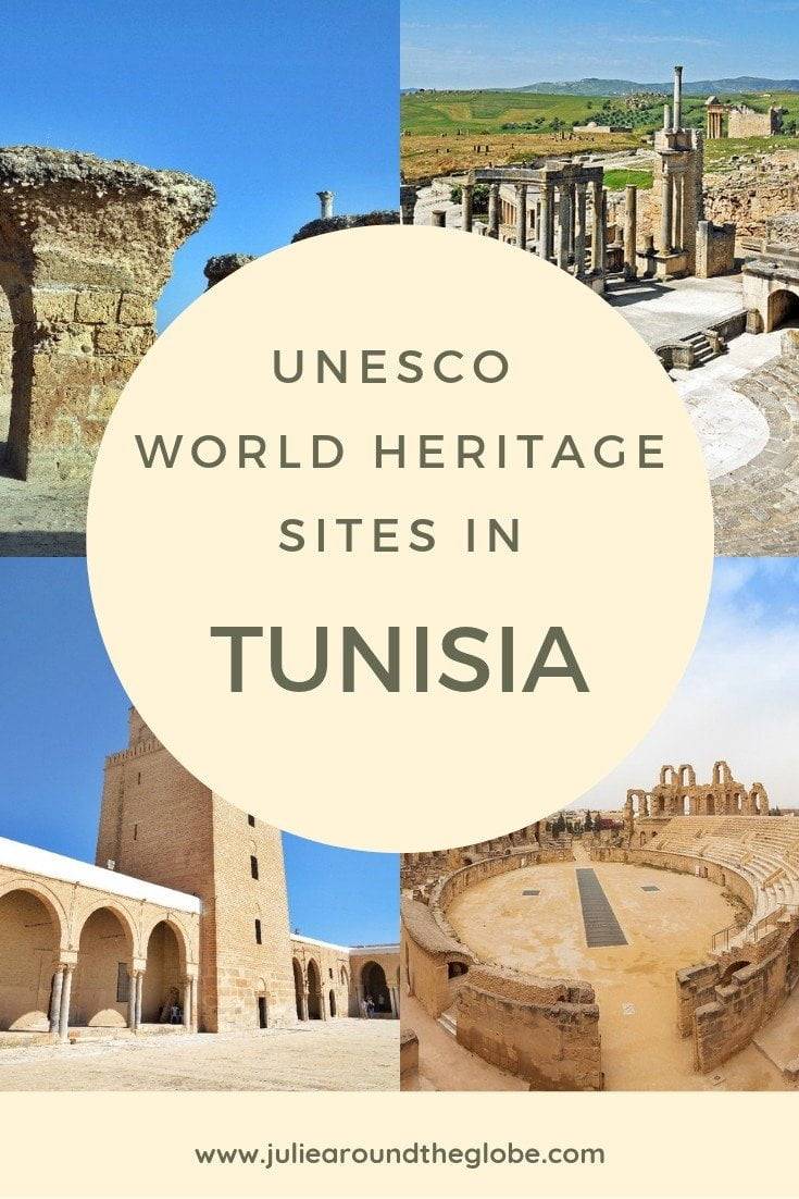 Discover 8 amazing UNESCO Wolrd Heritage Sites in Tunisa. #travel #africa #unesco
