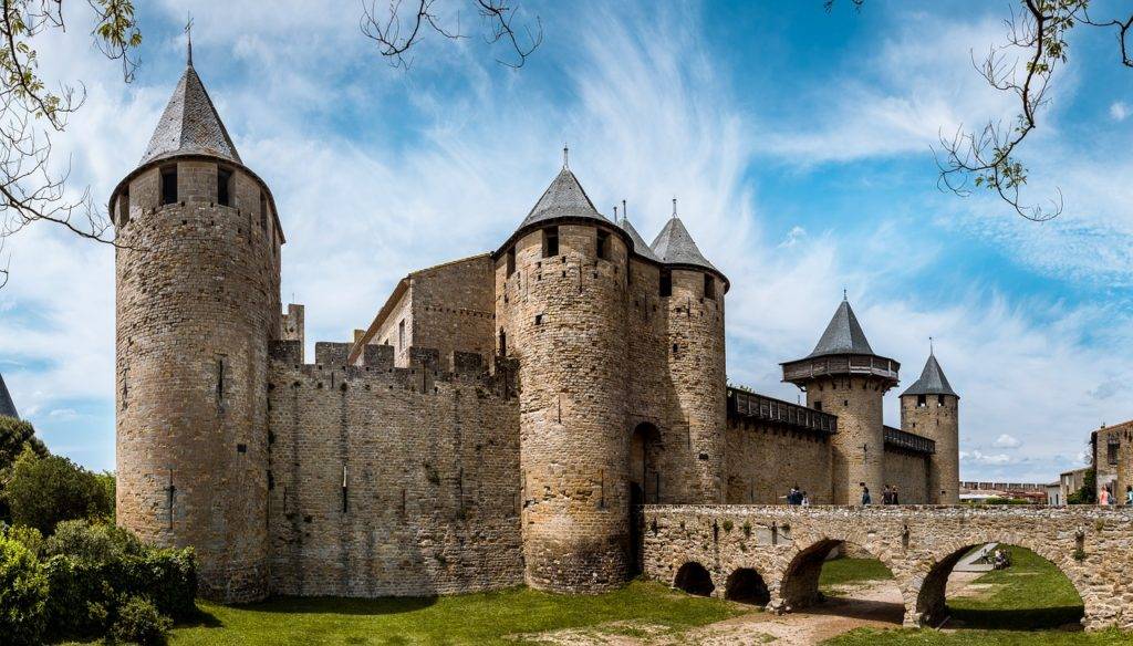 carcassonne castle, France