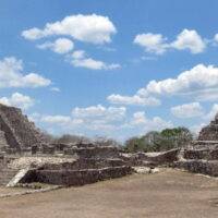 Mayapan, Maya ruins, Yucatan, Mexico