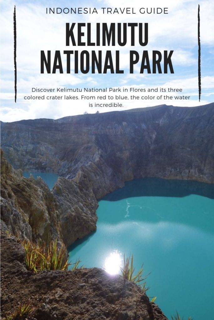 Volcanic Lake in kelimutu national park, Flores, Indonesia