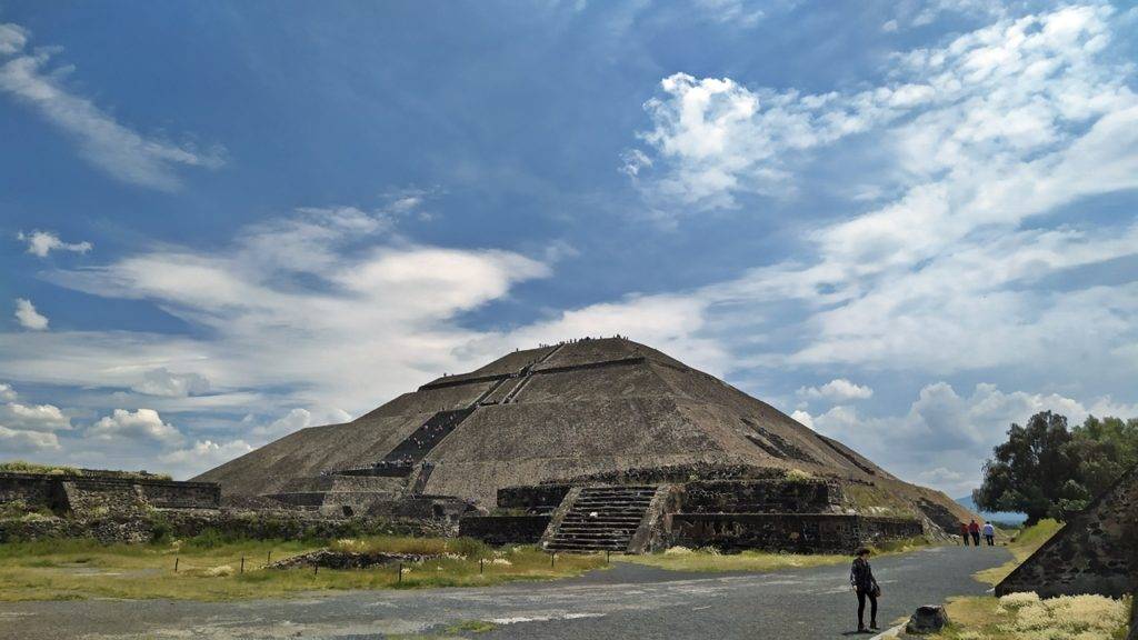 Pyramid of the sun, Teotihuacan, Mexico