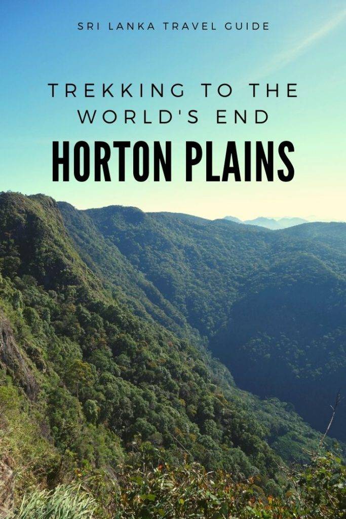 Horton Plains, trekking to the world's end