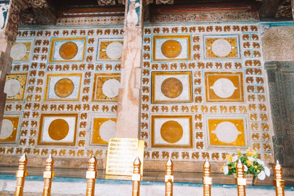 Inside Kandy Tooth Temple