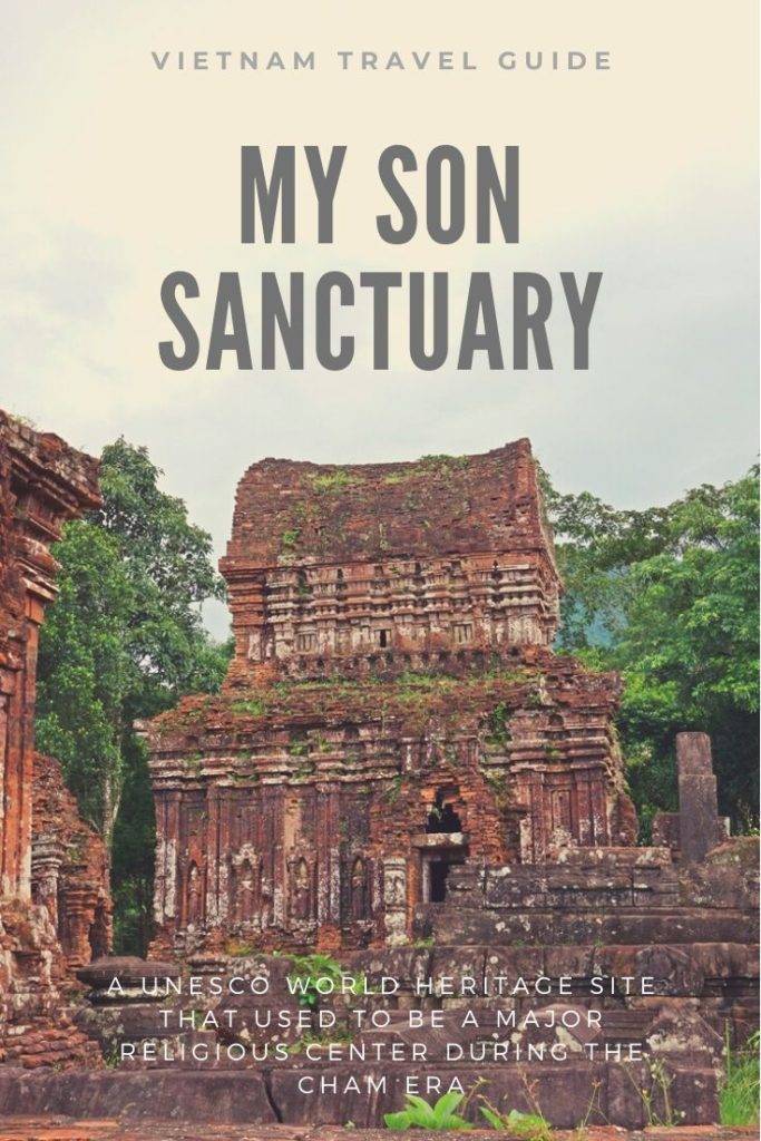 Hindu temple in My Son Sanctuary, Vietnam