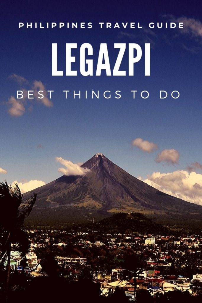 Legazpi, view over the Mayon Volcano