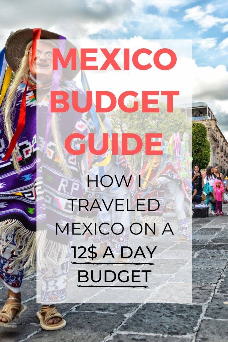 budget needed to travel mexico