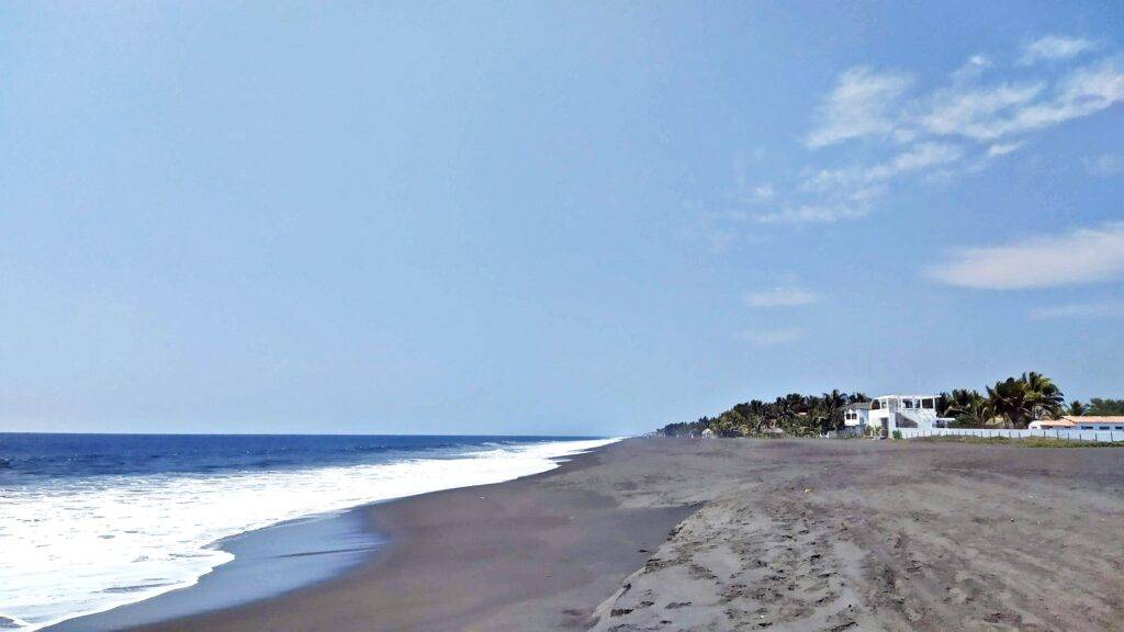 Beach in Monterrico, Guatemala