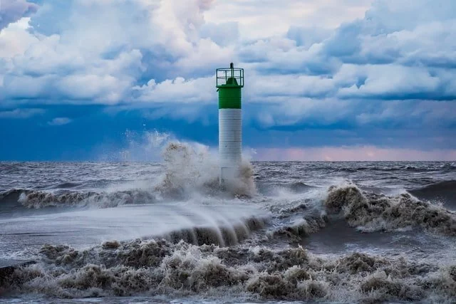 Winter storm in Canada