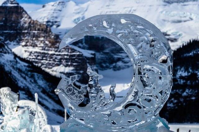Ice sculpture, Canada