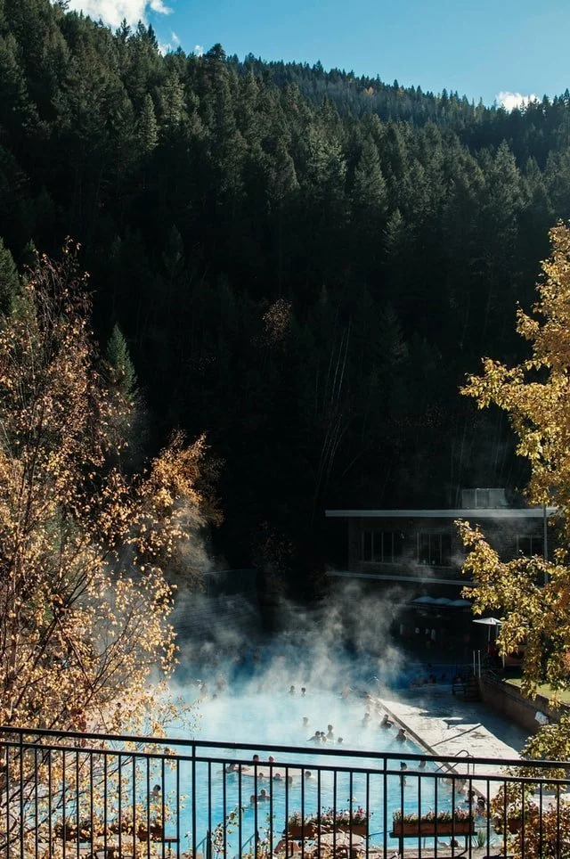 Hot springs, Canada