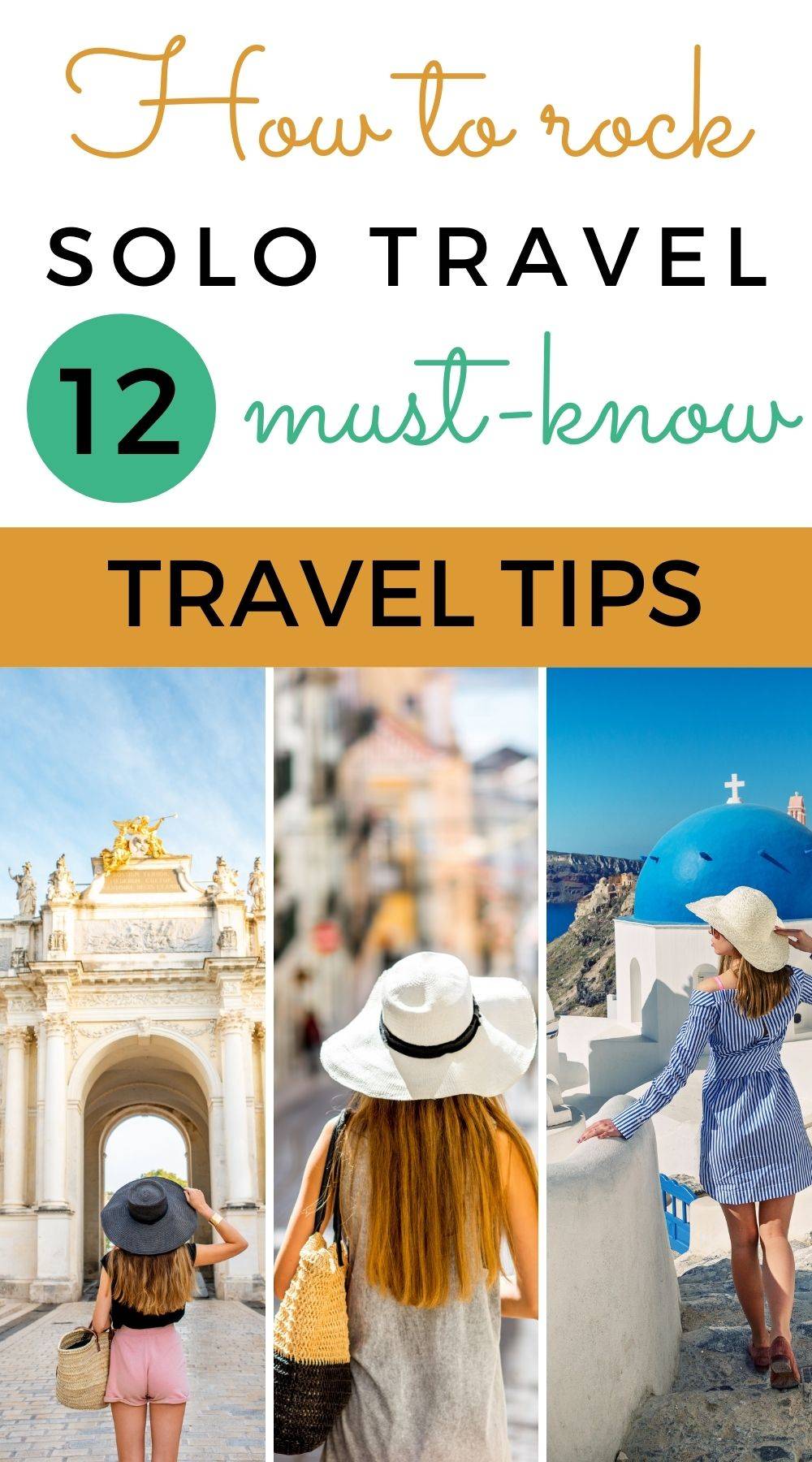 Solo travel tips