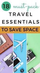 space travel essentials