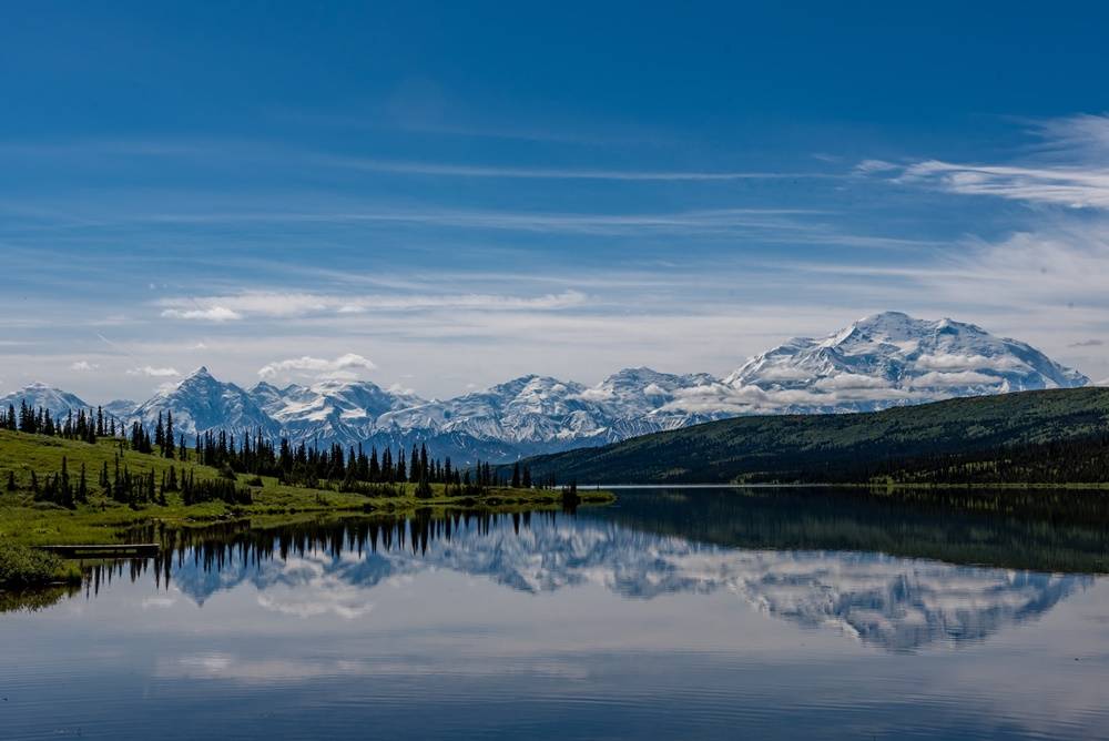 Wonder Lake, Denali National Park and Preserve, Alaska, USA