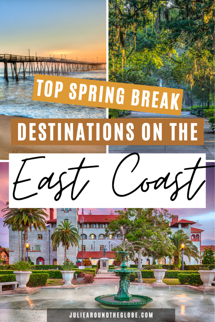 Best Spring Break Destinations on the East Coast