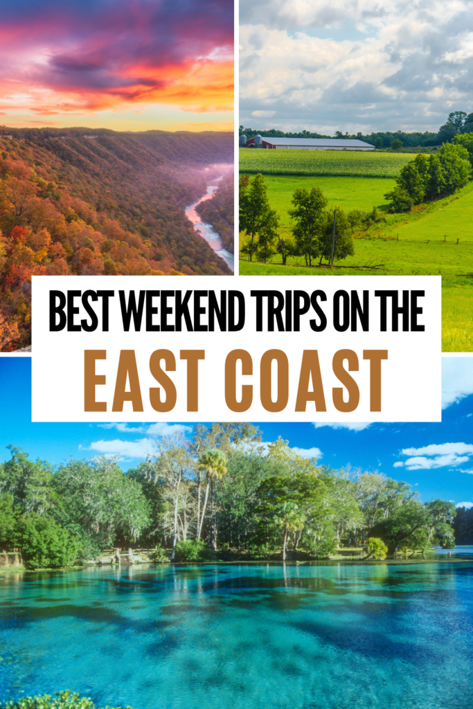 Inexpensive Weekend Getaways on the East Coast