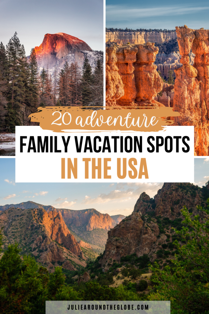 Best Outdoor Family Vacations and Adventures in the USA