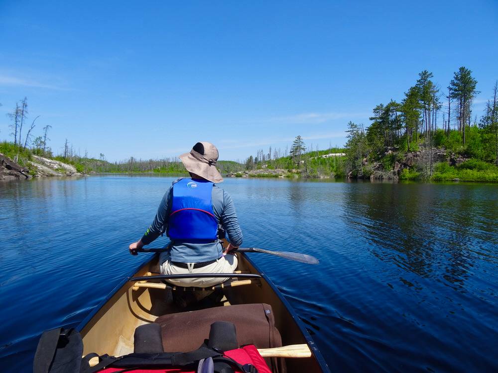 Canoeing in the Boundary Waters Canoe Area Wilderness