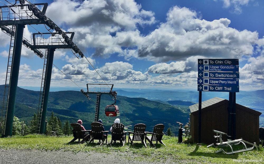 Mansfield Peak In Summer