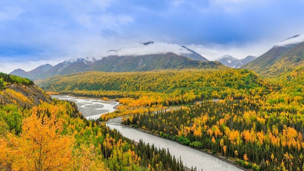 Alaska in the fall