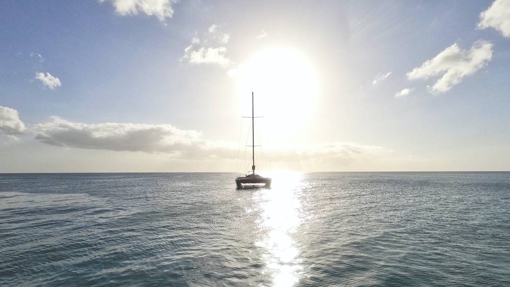 Sunset catamaran cruise in Barbados