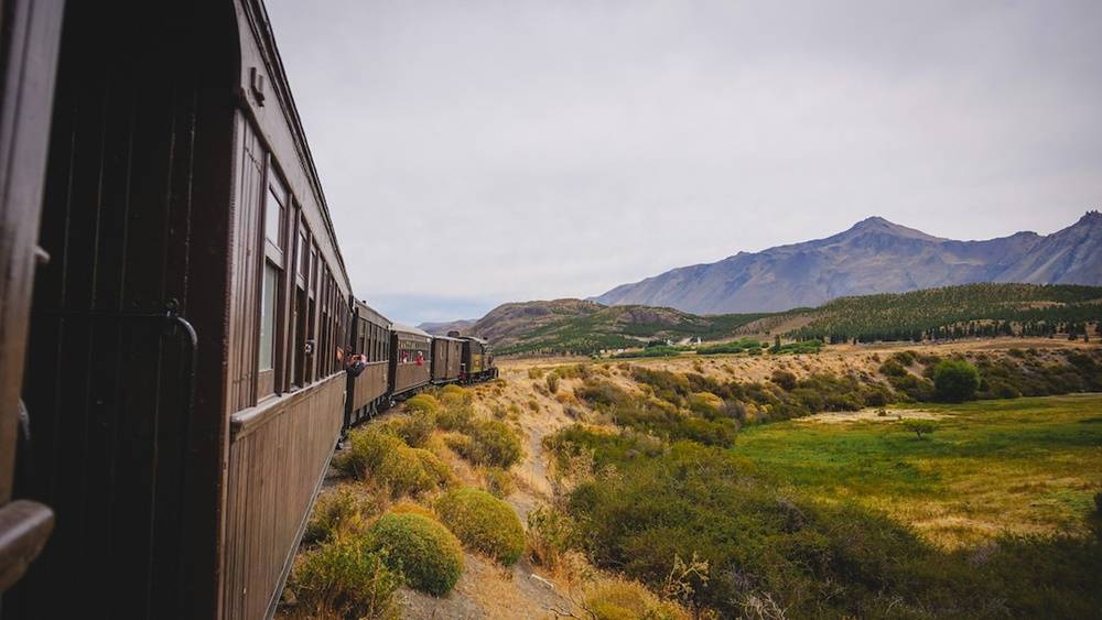 Old Patagonian Express Train