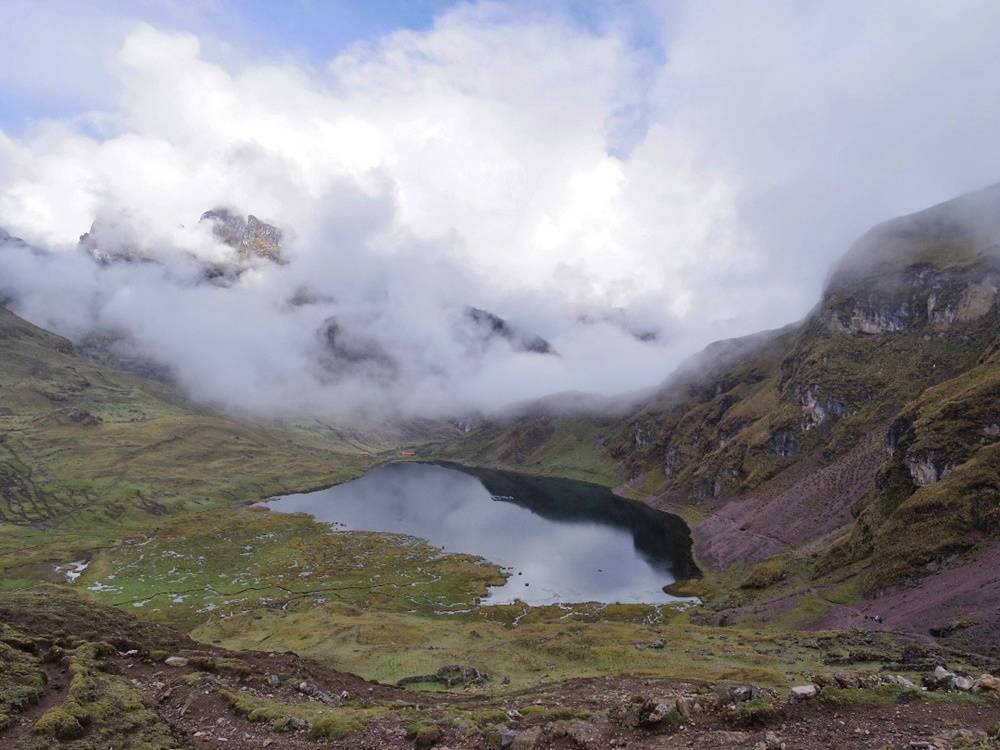Lake Along the Lares Trail, Peru