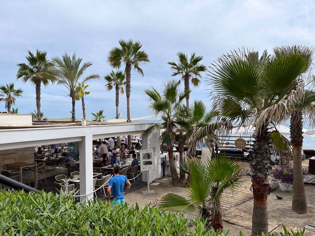 Amare beach club, Marbella