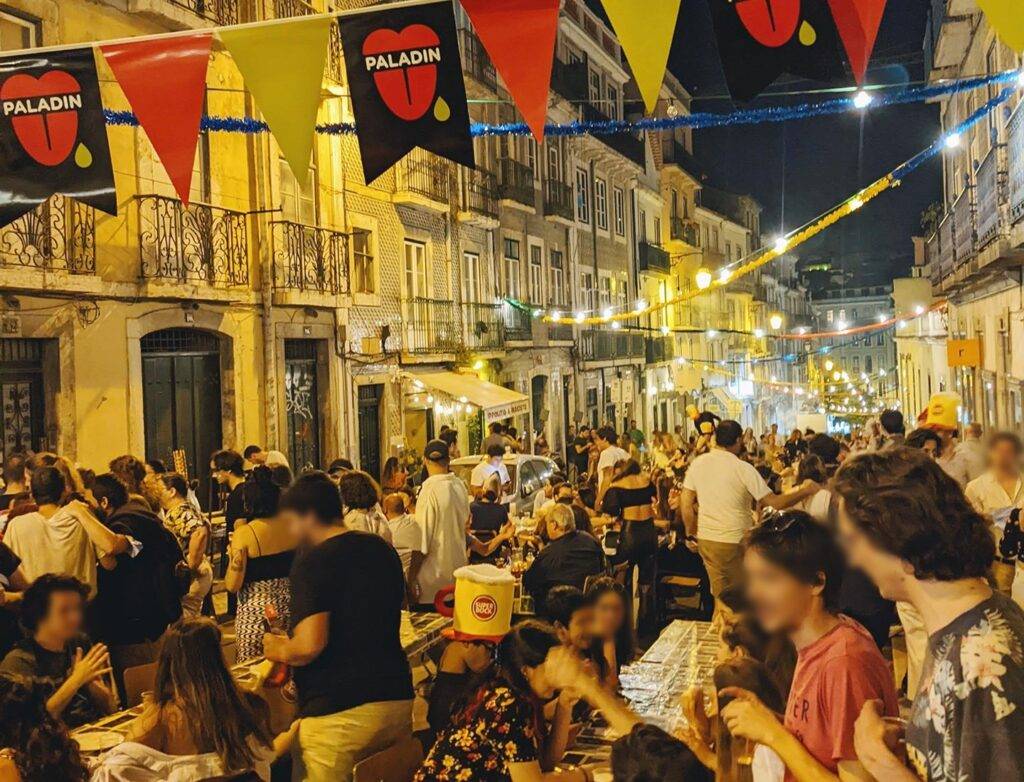 Lisbon sardine festival