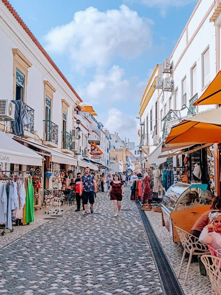 Street in Albufeira