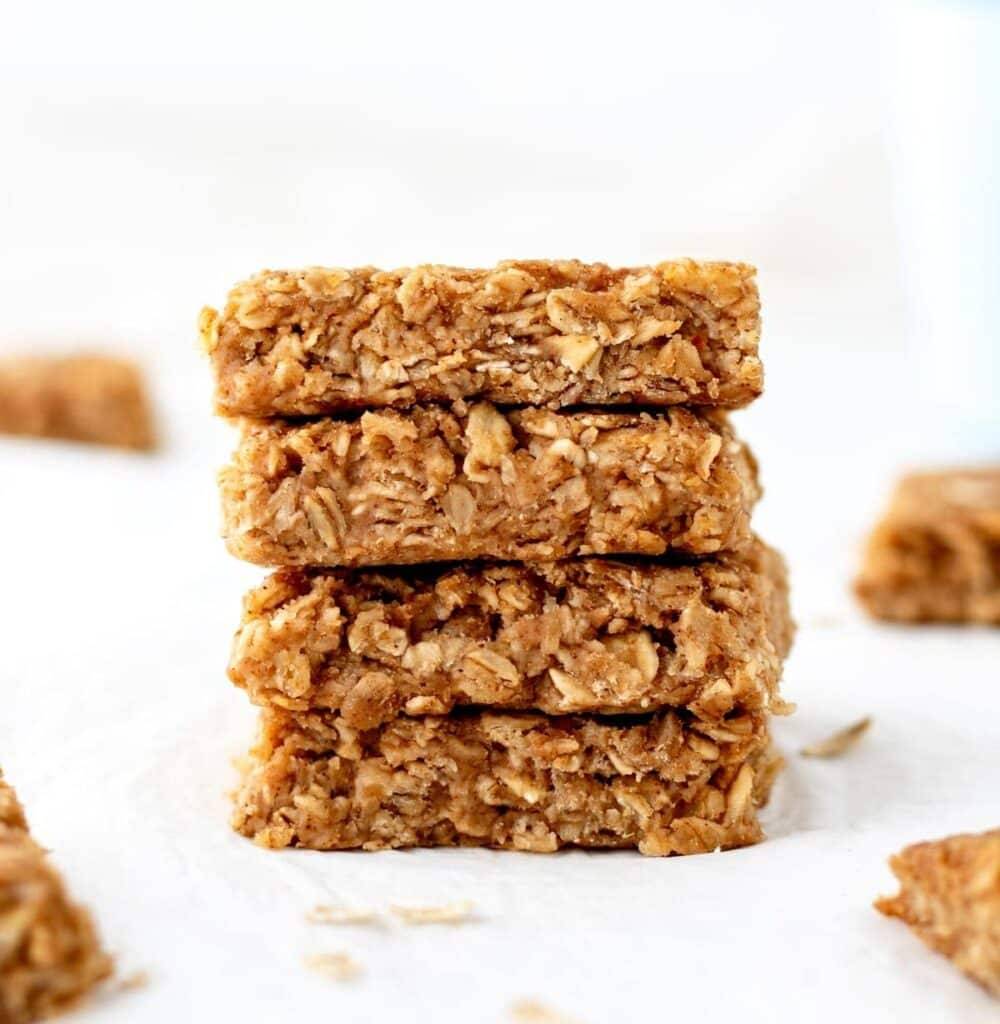 Apple Peanut Butter Oatmeal Bars