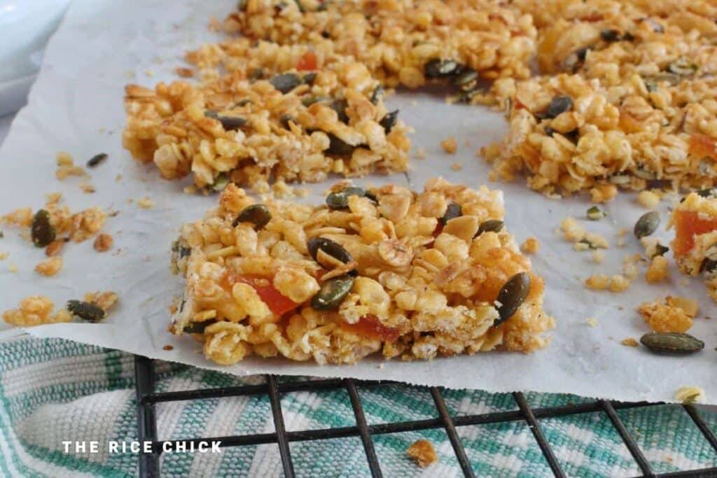 puffed rice cereal bars