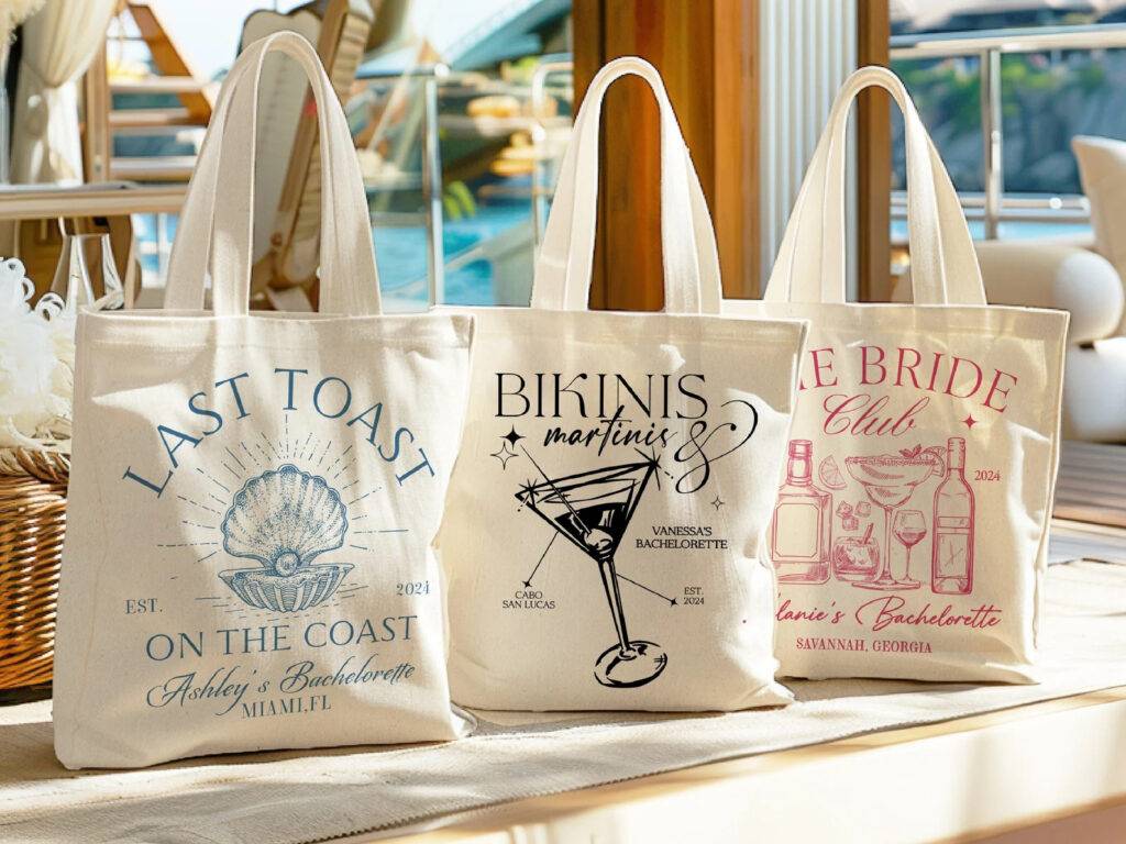 Beach Tote Bag for Girls Trip