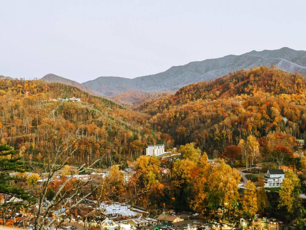 Gatlinburg in fall, TN