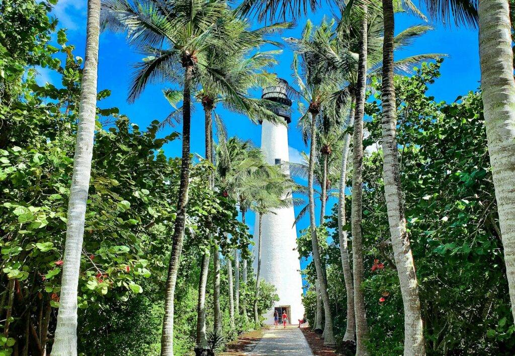 Lighthouse in Key Biscayne, Miami