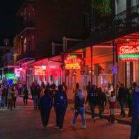 New Orleans at night