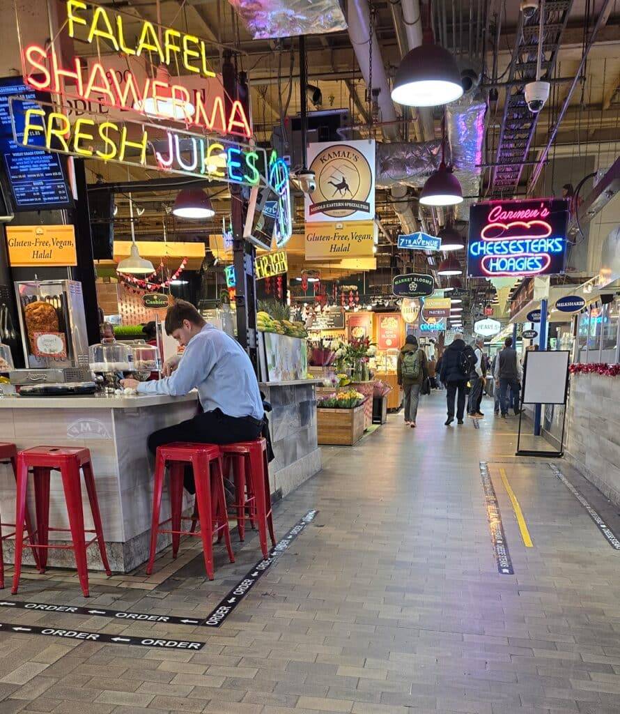 Reading Terminal Market Aisle, Philadelphia