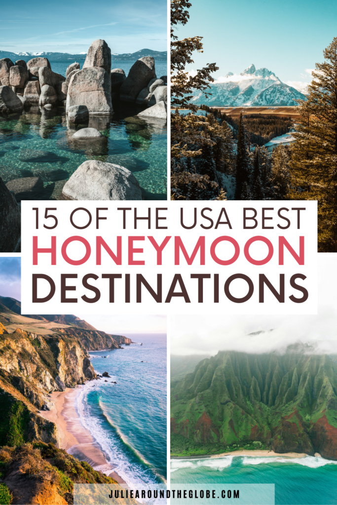 honeymoon destinations in the US 