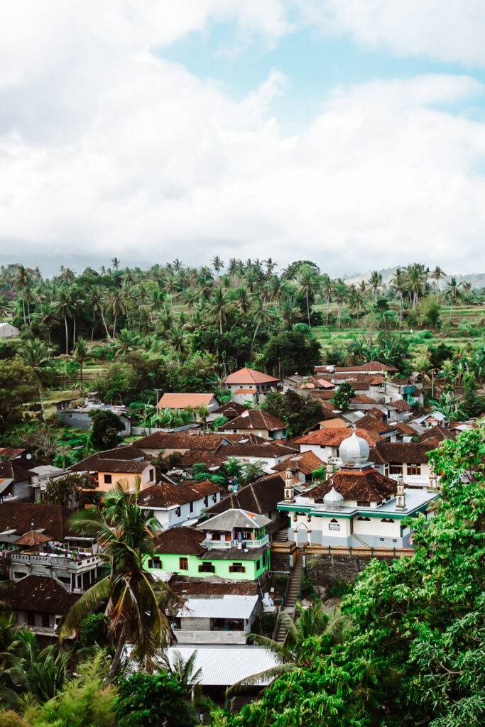 Views over Bali