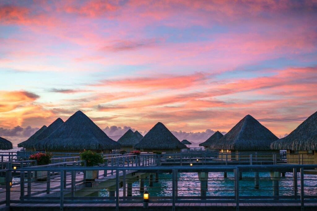 Bora bora sunset