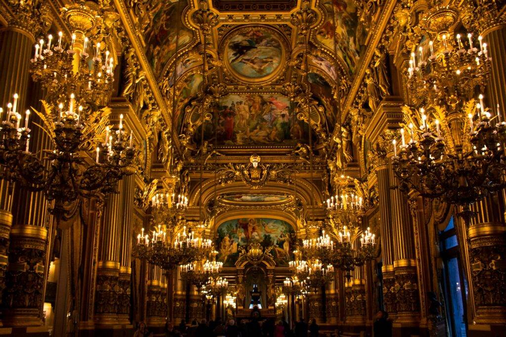 Inside the Palais Garnier, Paris